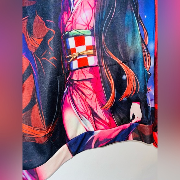 🌑Anime Graphic Hoodie, Women's Size Small (New w/out Tags)🌑 - Picture 6 of 14
